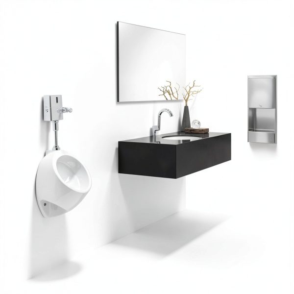 TOTO Urinal High Efficiency Cotton White Wall Mounted-4