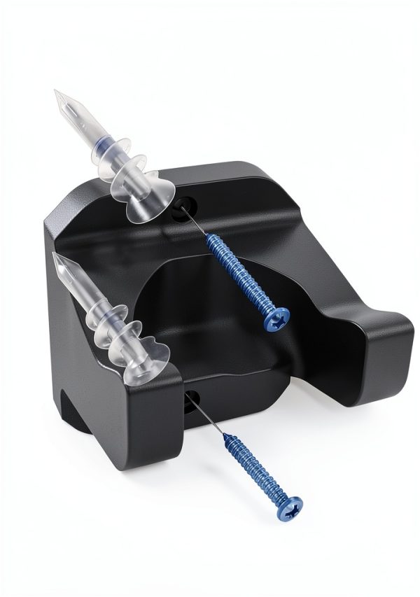 Milwaukee Sawzall Wall Mount Plastic Black Tool Organizer-3