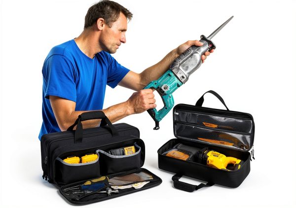 Rexmica Reciprocating Saw Bag Water Resistant Multiple-7