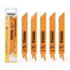 Dewalt Sawzall Blades 24TPI Bi-Metal 5-Pack Dw4813-2