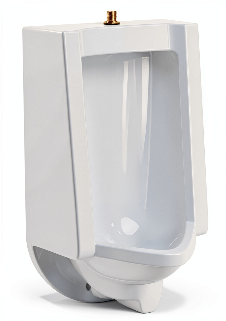 Proflo PF1835AWH urinal installed in a commercial restroom