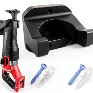 Milwaukee Sawzall Wall Mount Plastic Black Tool Organizer-0