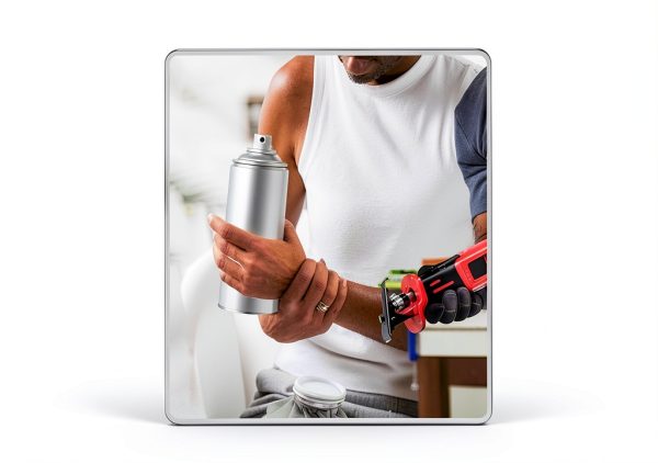 Wshxjzyay Spray Paint Can Shaker Stainless Steel DIY Tool-4