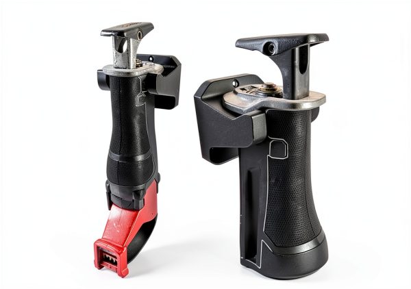 Milwaukee Sawzall Wall Mount Plastic Black Tool Organizer-4