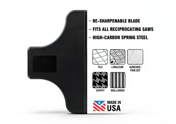 Spyder Scraper Metal Ergonomic Reciprocating Saw Accessory-2