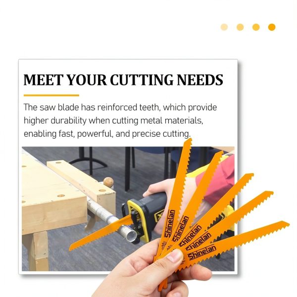 Dewalt Reciprocating Blades 6-Inch Bi-Metal 5-Pack Dw4802-5