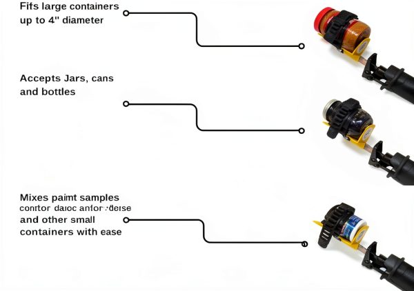 MixKwik Paint Shaker Reciprocating Saw Attachment Metal-3