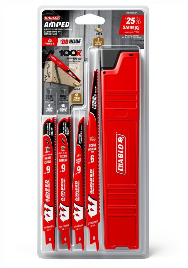 Diablo Reciprocating Saw Blades Set 6PC Brushed Finish-1