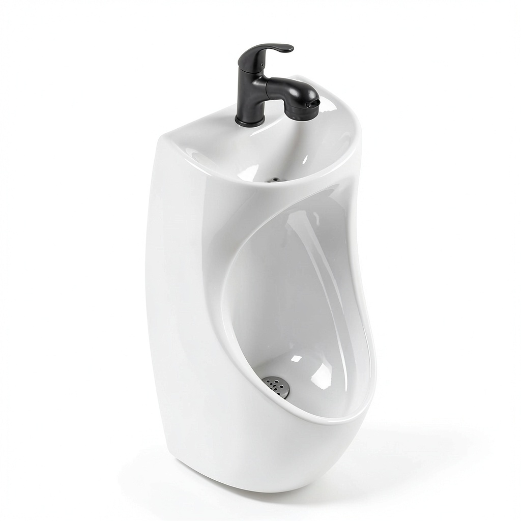 Ceramic Urinal Installation