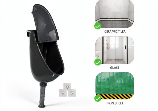 Urinals for Men by Shawoo Gray Plastic-5