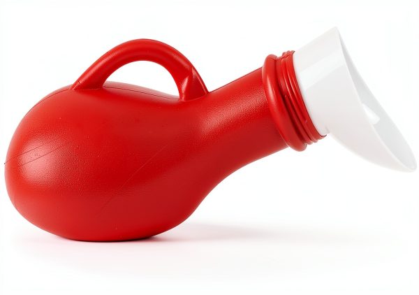 Trenton Portable Urinal Red Plastic T1564 Compact Travel Toilet-5