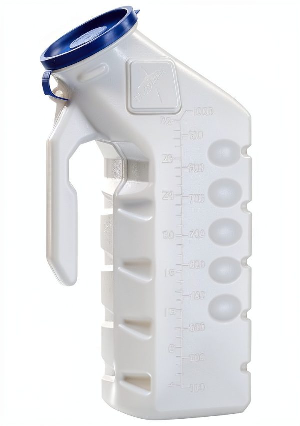 MEDLINE Urinal with Glow in the Dark Lid Clear Model MSO-DYND80235DH-0