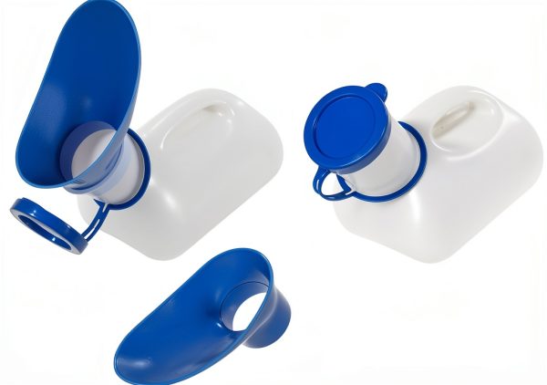 Momowoa Portable Urinal Bottle 1000ML Unisex Funnel Design Plastic-0