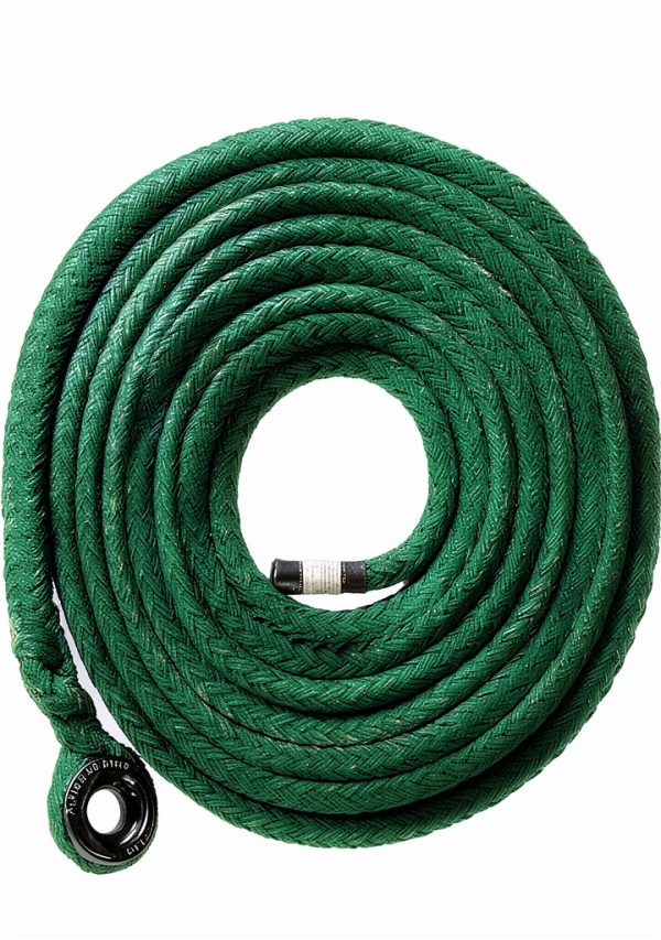 Notch 3/4 Inch Tenex Sling with Large X Rigging Ring Green 10ft-0