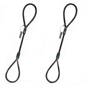 Eye and Eye Wire Rope Choker Sling Generic 3/4" x 10 ft 2 Pack 11,200-0