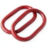 Chain Sling Ring 4400 lbs High Strength 1/2" Oblong Master Link Heavy Duty 2 Ton Wire Rope Sling Lifting Rigging-0