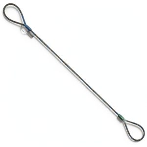 Eye and Eye Wire Rope Choker Sling 3/8" x 3 ft 2,800 lb Rigging-0