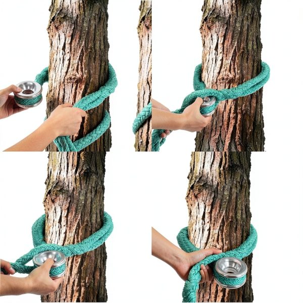 Rigging Ring Sling Rope 40203 JOYTRADE 3/4 inch 6 ft Green 28mm Ring-6